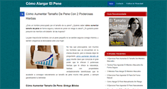 Desktop Screenshot of comoalargarelpene.org